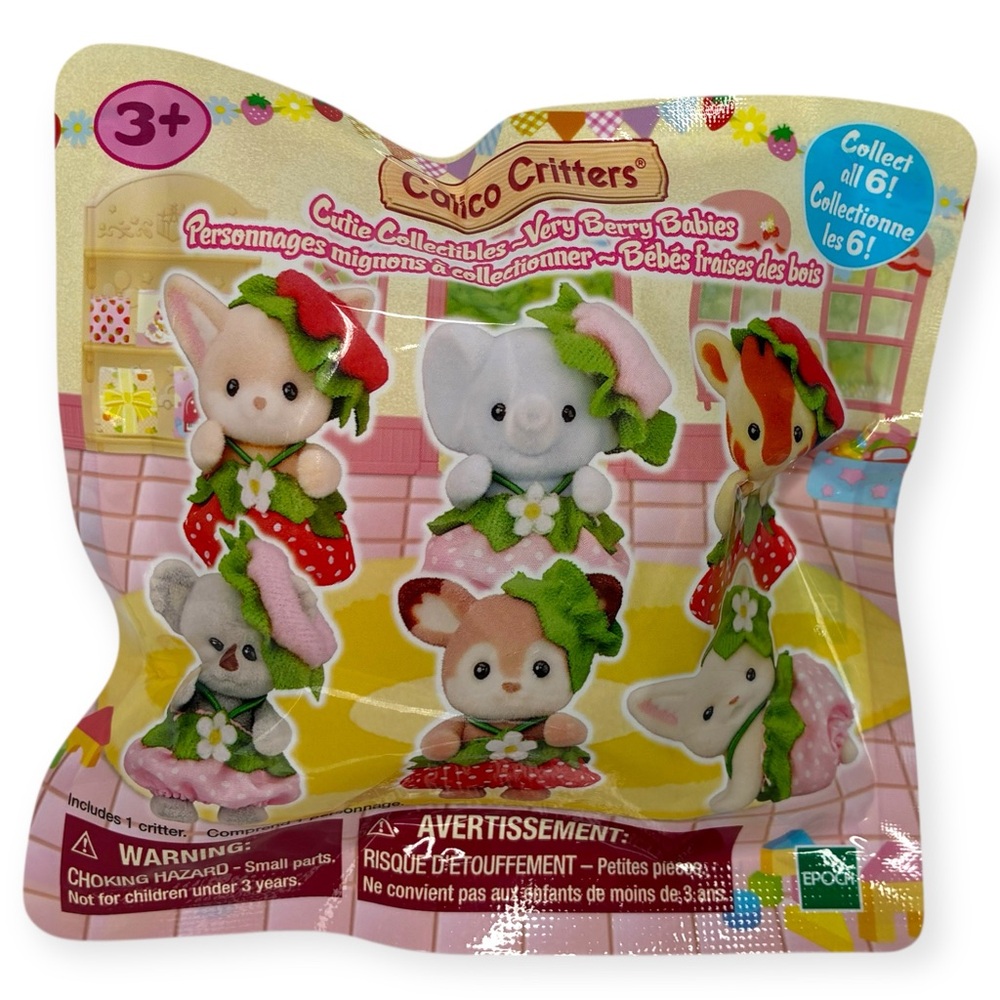 Sylvanian Very Berry Babies Calico Critters Sealed Surprise Bag Random